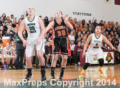 Thumbnail 2 in Middle Township @ Cedar Creek (NJSIAA South Group 2 Final)  photogallery.