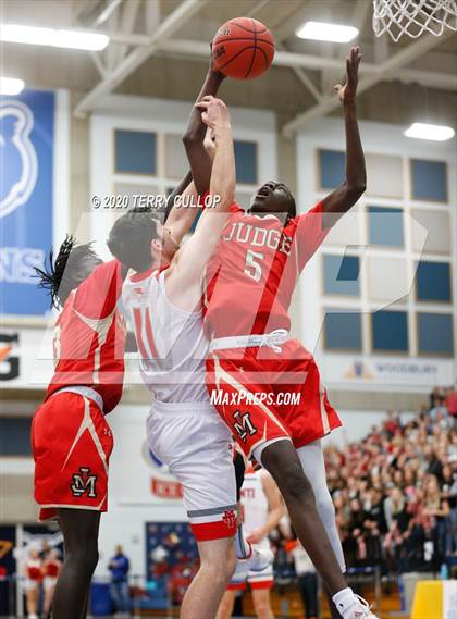 Thumbnail 3 in Judge Memorial vs. Manti (UHSAA 3A Semifinal) photogallery.