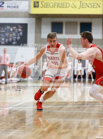 Thumbnail 3 in Judge Memorial vs. Manti (UHSAA 3A Semifinal) photogallery.