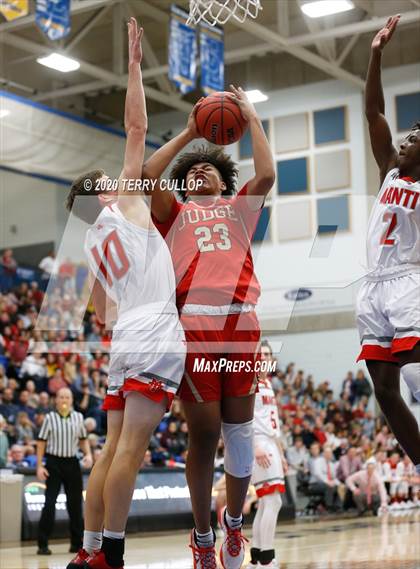 Thumbnail 3 in Judge Memorial vs. Manti (UHSAA 3A Semifinal) photogallery.