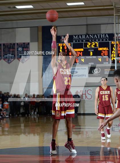 Thumbnail 3 in Cantwell-Sacred Heart vs. Maranatha (CIF-SS D1AA Semi Final) photogallery.