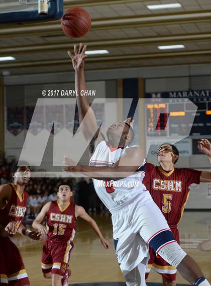 Thumbnail 2 in Cantwell-Sacred Heart vs. Maranatha (CIF-SS D1AA Semi Final) photogallery.