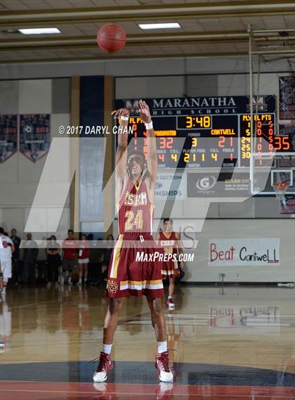 Thumbnail 1 in Cantwell-Sacred Heart vs. Maranatha (CIF-SS D1AA Semi Final) photogallery.