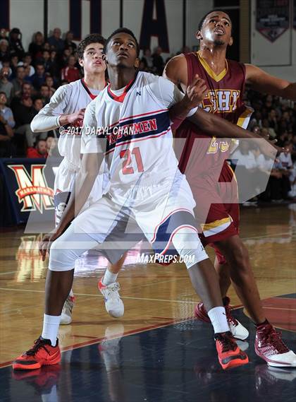 Thumbnail 2 in Cantwell-Sacred Heart vs. Maranatha (CIF-SS D1AA Semi Final) photogallery.