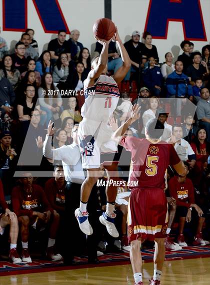 Thumbnail 3 in Cantwell-Sacred Heart vs. Maranatha (CIF-SS D1AA Semi Final) photogallery.