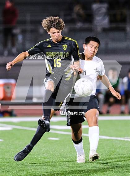 Thumbnail 2 in Panorama vs. Sunny Hills (CIF SoCal Regional D3 First Round) photogallery.