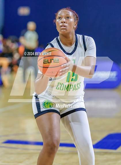 Thumbnail 3 in Northside Christian Academy vs. AZ Compass Prep National (She Got Game Classic) photogallery.
