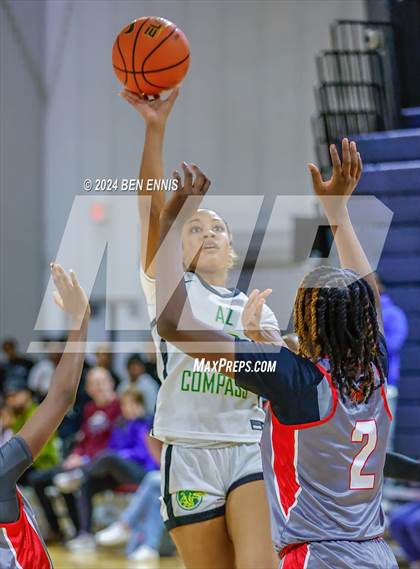 Thumbnail 1 in Northside Christian Academy vs. AZ Compass Prep National (She Got Game Classic) photogallery.