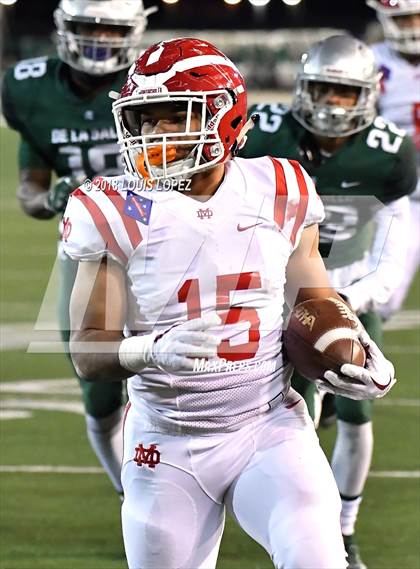 Thumbnail 2 in Mater Dei vs. De La Salle (CIF State Open Division Final) photogallery.