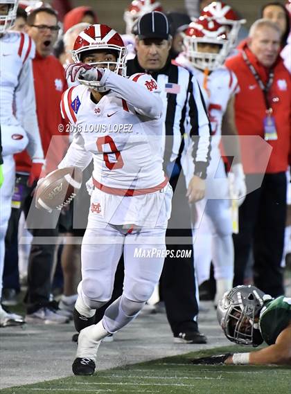 Thumbnail 2 in Mater Dei vs. De La Salle (CIF State Open Division Final) photogallery.