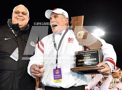 Thumbnail 2 in Mater Dei vs. De La Salle (CIF State Open Division Final) photogallery.