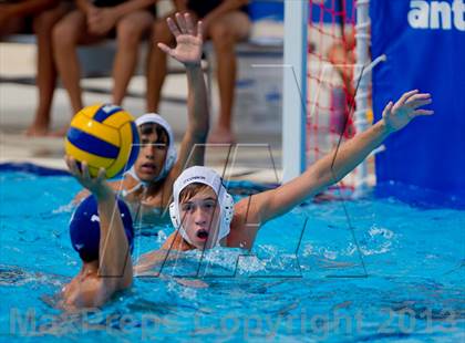 Thumbnail 2 in O'Connor vs Brandeis (NISD Fall Water Polo Tournament #1) photogallery.