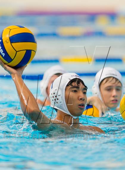 Thumbnail 2 in O'Connor vs Brandeis (NISD Fall Water Polo Tournament #1) photogallery.