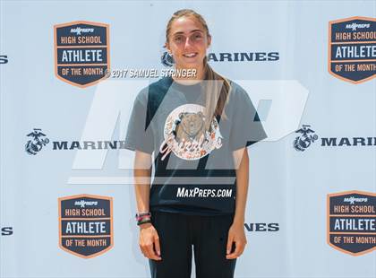 Thumbnail 3 in Marines H. S. Female Athlete of the Month - Alyssa Brewer photogallery.