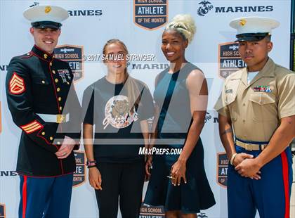 Thumbnail 3 in Marines H. S. Female Athlete of the Month - Alyssa Brewer photogallery.