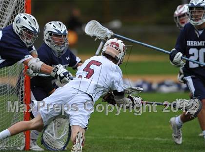 Thumbnail 2 in St. Augustine Prep vs. Garnet Valley photogallery.