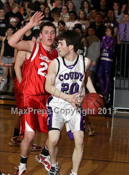 Thumbnail 2 in Coudersport vs Cameron County @ Port Allegany (NTL Championship) photogallery.