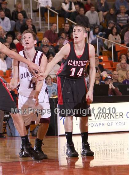 Thumbnail 2 in Clarence vs Orchard Park (Section VI Class AA Semifinal) photogallery.