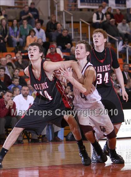 Thumbnail 2 in Clarence vs Orchard Park (Section VI Class AA Semifinal) photogallery.