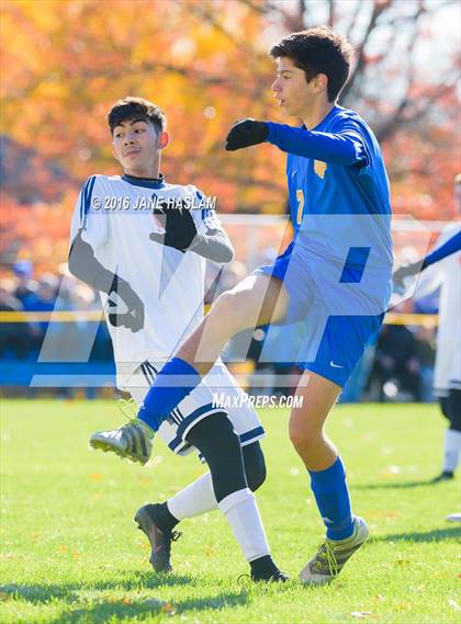 Thumbnail 3 in Potsdam vs. North Salem (NYSPHSAA Class C Semifinal) photogallery.