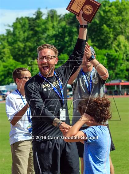 Thumbnail 3 in Providence vs. Middle Creek (NCHSAA 4A Final) photogallery.