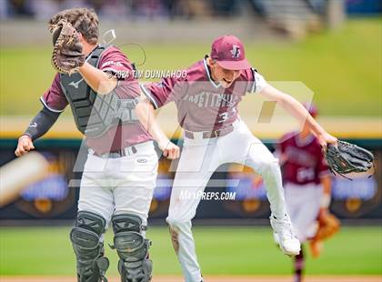 Thumbnail 1 in Fayetteville vs. Abbott (UIL 1A Baseball Semifinal) photogallery.