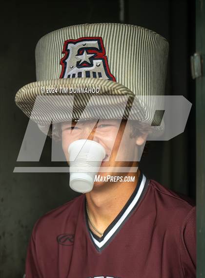 Thumbnail 2 in Fayetteville vs. Abbott (UIL 1A Baseball Semifinal) photogallery.