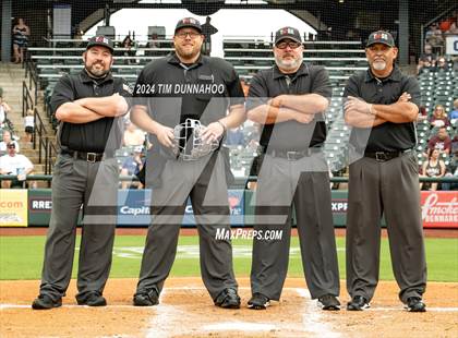 Thumbnail 2 in Fayetteville vs. Abbott (UIL 1A Baseball Semifinal) photogallery.