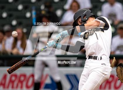 Thumbnail 2 in Fayetteville vs. Abbott (UIL 1A Baseball Semifinal) photogallery.