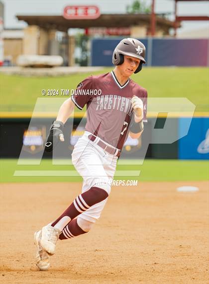 Thumbnail 1 in Fayetteville vs. Abbott (UIL 1A Baseball Semifinal) photogallery.