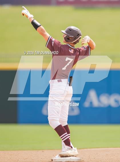 Thumbnail 3 in Fayetteville vs. Abbott (UIL 1A Baseball Semifinal) photogallery.