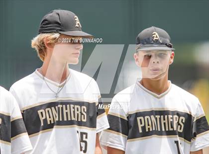 Thumbnail 2 in Fayetteville vs. Abbott (UIL 1A Baseball Semifinal) photogallery.