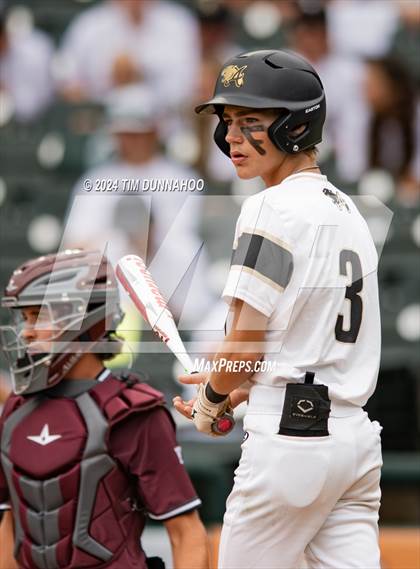 Thumbnail 1 in Fayetteville vs. Abbott (UIL 1A Baseball Semifinal) photogallery.