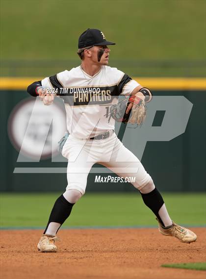 Thumbnail 1 in Fayetteville vs. Abbott (UIL 1A Baseball Semifinal) photogallery.