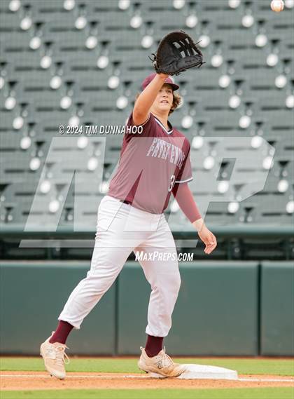 Thumbnail 2 in Fayetteville vs. Abbott (UIL 1A Baseball Semifinal) photogallery.