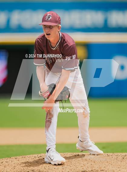 Thumbnail 2 in Fayetteville vs. Abbott (UIL 1A Baseball Semifinal) photogallery.
