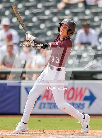 Thumbnail 2 in Fayetteville vs. Abbott (UIL 1A Baseball Semifinal) photogallery.