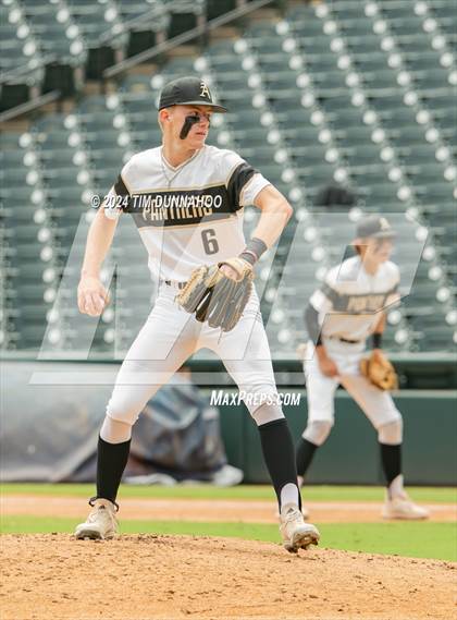 Thumbnail 2 in Fayetteville vs. Abbott (UIL 1A Baseball Semifinal) photogallery.