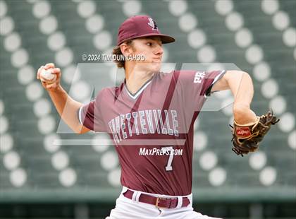 Thumbnail 2 in Fayetteville vs. Abbott (UIL 1A Baseball Semifinal) photogallery.