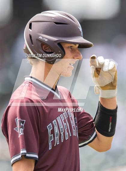 Thumbnail 1 in Fayetteville vs. Abbott (UIL 1A Baseball Semifinal) photogallery.