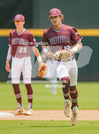 Thumbnail 3 in Fayetteville vs. Abbott (UIL 1A Baseball Semifinal) photogallery.