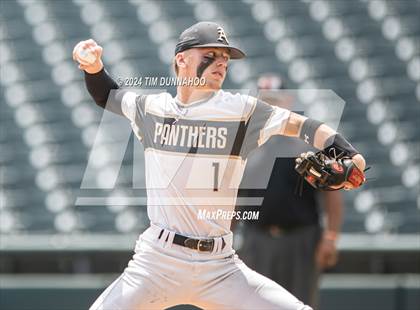 Thumbnail 3 in Fayetteville vs. Abbott (UIL 1A Baseball Semifinal) photogallery.