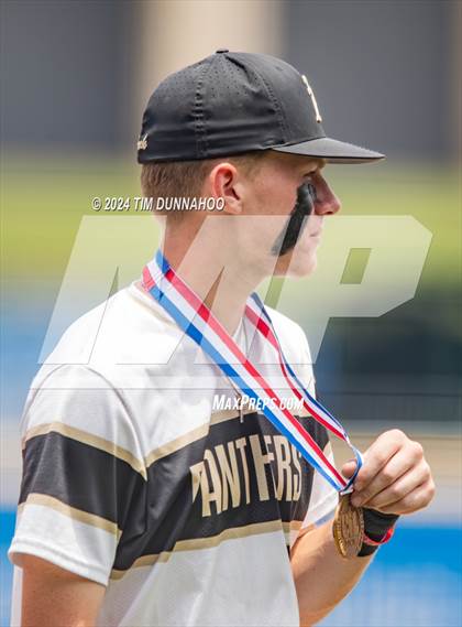 Thumbnail 1 in Fayetteville vs. Abbott (UIL 1A Baseball Semifinal) photogallery.