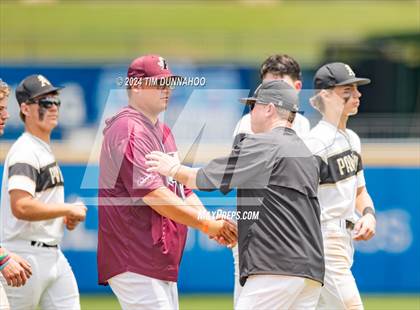 Thumbnail 3 in Fayetteville vs. Abbott (UIL 1A Baseball Semifinal) photogallery.