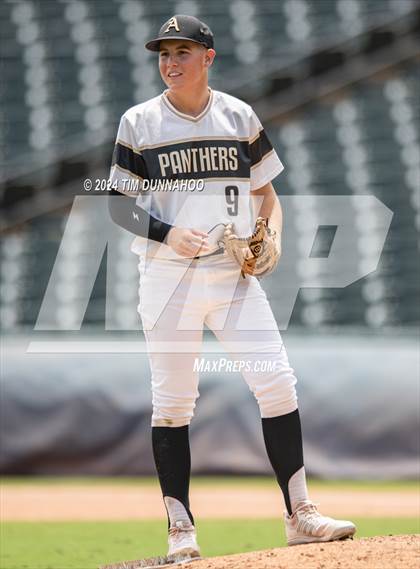 Thumbnail 3 in Fayetteville vs. Abbott (UIL 1A Baseball Semifinal) photogallery.