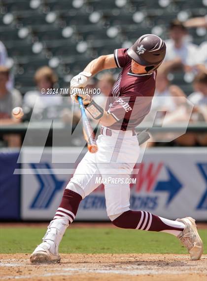 Thumbnail 1 in Fayetteville vs. Abbott (UIL 1A Baseball Semifinal) photogallery.