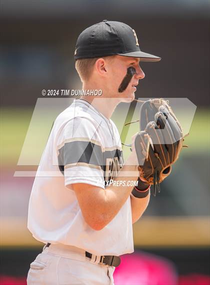 Thumbnail 3 in Fayetteville vs. Abbott (UIL 1A Baseball Semifinal) photogallery.