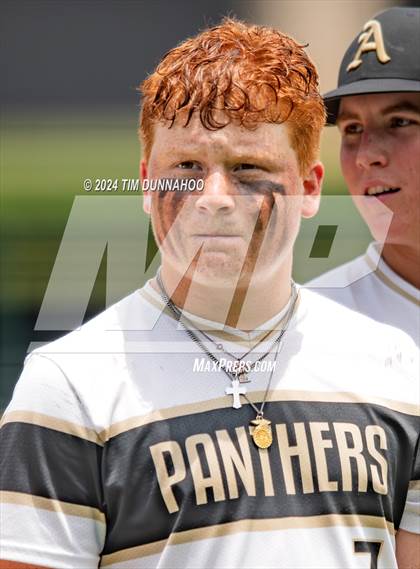 Thumbnail 3 in Fayetteville vs. Abbott (UIL 1A Baseball Semifinal) photogallery.