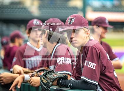 Thumbnail 2 in Fayetteville vs. Abbott (UIL 1A Baseball Semifinal) photogallery.