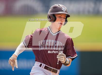 Thumbnail 2 in Fayetteville vs. Abbott (UIL 1A Baseball Semifinal) photogallery.